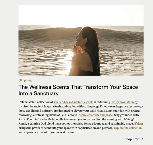 The Zoe Report: The Wellness Scents That Transform Your Space Into a Sanctuary